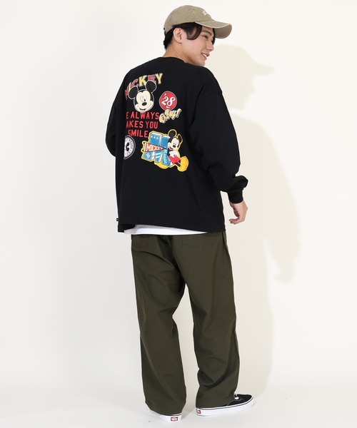 Disney(ディズニー)の「親子お揃い ディズニー デニムポケット ロンT 9688A(Tシャツ/カットソー・レディース・ブラック×レッド/その他9/ネイビー・L/XL/S/M)」の15枚目の写真
