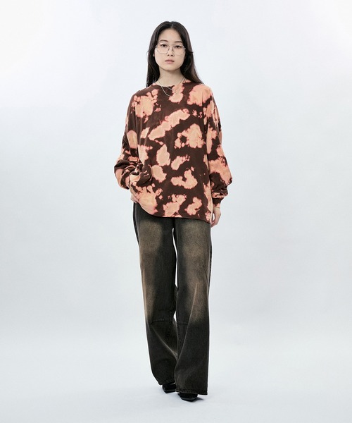 M TO R(ムウトアール)の「【LAMRONS】TYEDYE HAND BREECH L/S TEE(Tシャツ/カットソー・レディース・ブラック/チャコールグレー/ライトグレー/ブラウン・S/M)」の12枚目の写真