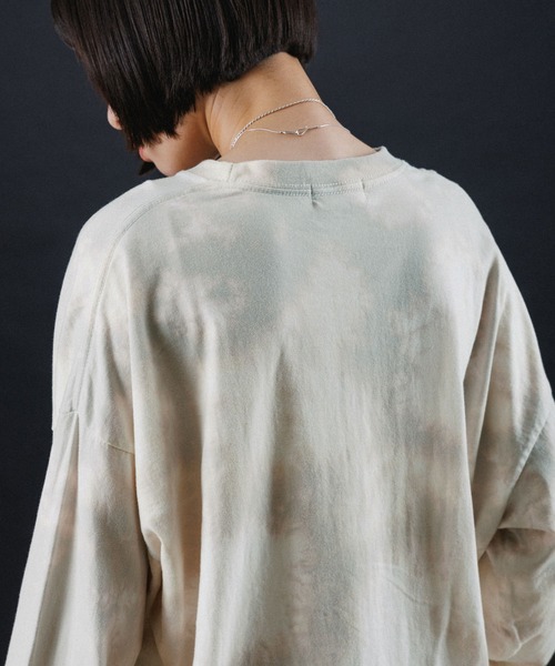M TO R(ムウトアール)の「【LAMRONS】TYEDYE HAND BREECH L/S TEE(Tシャツ/カットソー・レディース・ブラック/チャコールグレー/ライトグレー/ブラウン・S/M)」の15枚目の写真