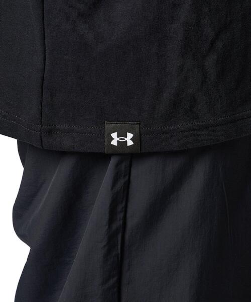 UNDER ARMOUR(アンダーアーマー)の「UAヘビーウェイト コットン ロングスリーブTシャツ(トレーニング/メンズ)(Tシャツ/カットソー・メンズ・ブラック・3XL/L/M/XL/2XL/S)」の5枚目の写真