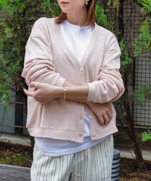 CARDIGAN/ROIAL/ロイアル ショート丈カーディガンパステルカラーケーディガン