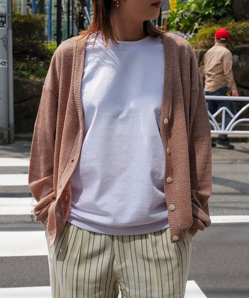 roial(ロイアル)の「CARDIGAN/ROIAL/ロイアル ショート丈カーディガンパステルカラーケーディガン(カーディガン/ボレロ・レディース・オリーブ/イエロー/ブラウン/アイボリー・SMALL/MEDIUM)」の18枚目の写真