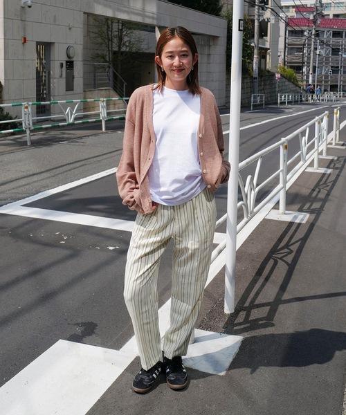 roial(ロイアル)の「CARDIGAN/ROIAL/ロイアル ショート丈カーディガンパステルカラーケーディガン(カーディガン/ボレロ・レディース・オリーブ/イエロー/ブラウン/アイボリー・SMALL/MEDIUM)」の12枚目の写真