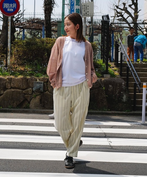 roial(ロイアル)の「CARDIGAN/ROIAL/ロイアル ショート丈カーディガンパステルカラーケーディガン(カーディガン/ボレロ・レディース・オリーブ/イエロー/ブラウン/アイボリー・SMALL/MEDIUM)」の13枚目の写真