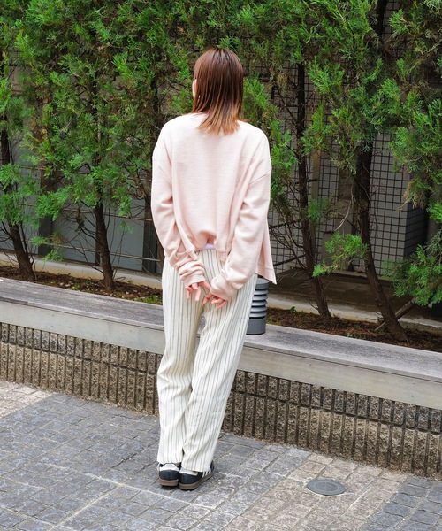 roial(ロイアル)の「CARDIGAN/ROIAL/ロイアル ショート丈カーディガンパステルカラーケーディガン(カーディガン/ボレロ・レディース・オリーブ/イエロー/ブラウン/アイボリー・SMALL/MEDIUM)」の8枚目の写真