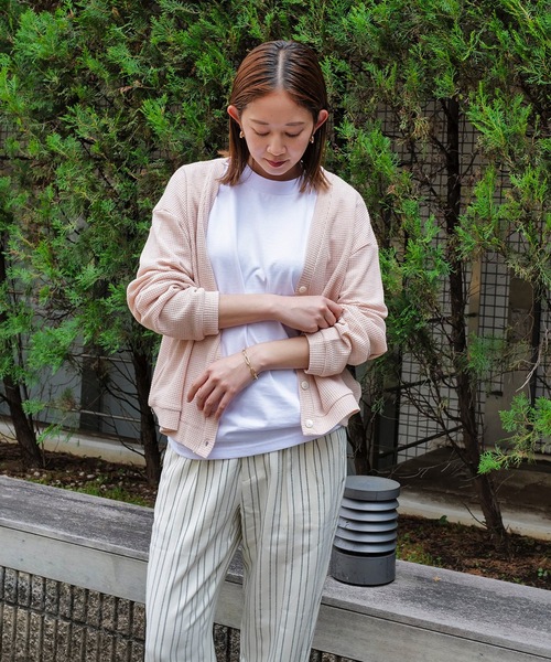 roial(ロイアル)の「CARDIGAN/ROIAL/ロイアル ショート丈カーディガンパステルカラーケーディガン(カーディガン/ボレロ・レディース・オリーブ/イエロー/ブラウン/アイボリー・SMALL/MEDIUM)」の9枚目の写真