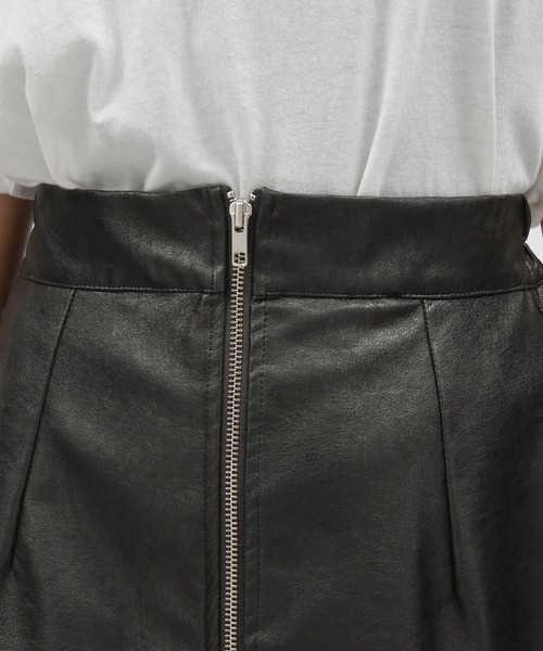 LAKOLE（ラコレ）の「FLフロントジップナロースカート / 128642（スカート・レディース・ブラウン/ブラック・SMALL/MEDIUM）」の18枚目の写真