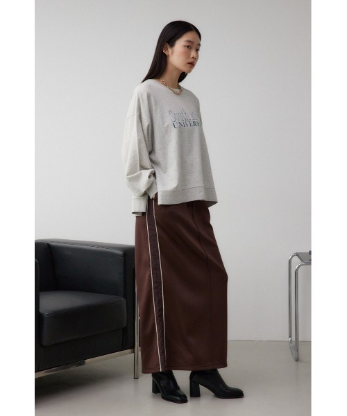 AZUL by moussy(アズールバイマウジー)の「プリントウラケプルオーバー(スウェット・レディース・ブラック/イエロー/杢グレー・FREE)」の22枚目の写真