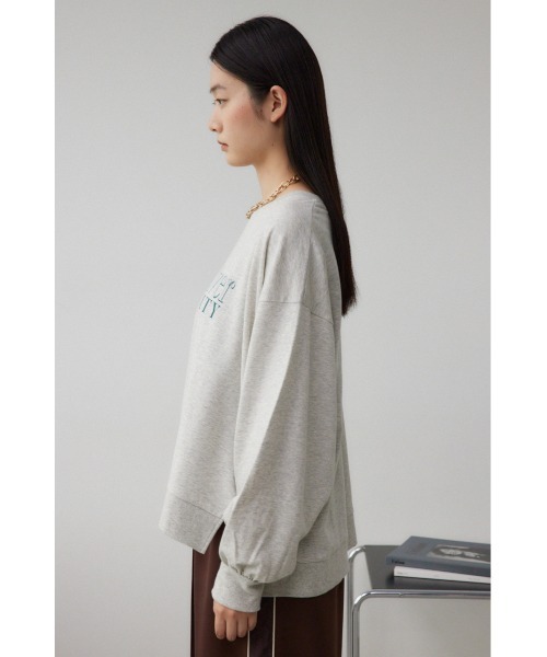 AZUL by moussy(アズールバイマウジー)の「プリントウラケプルオーバー(スウェット・レディース・ブラック/イエロー/杢グレー・FREE)」の20枚目の写真