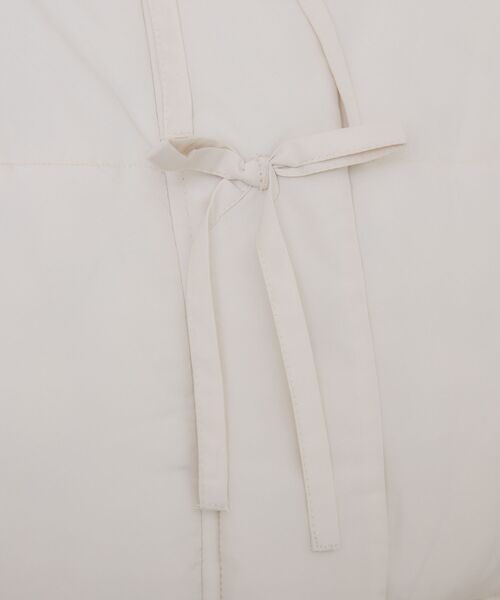 ems excite（エムズエキサイト）の「フロントリボン中綿BZ（ブルゾン・レディース・ピンク/ブラック/ナチュラル・FREE）」の11枚目の写真