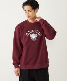 SHIPS Colors: TeddyBear(R) スウェット◇