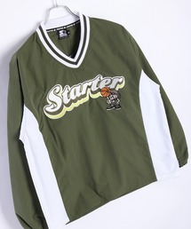 STARTER（スターター）の「STARTER BLACK LABEL スターボーイ ナイロン配色切替プルオーバー オーバーサイズ 長袖（Tシャツ/カットソー）」