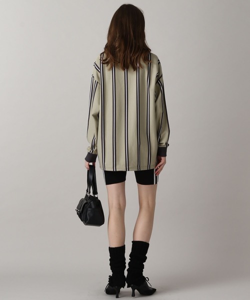 FOREVER 21（フォーエバー トゥエンティーワン）の「【2024FW】ラインニットハーフレギンス（その他パンツ・レディース・ブラック・FREE）」の4枚目の写真