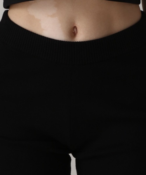 FOREVER 21（フォーエバー トゥエンティーワン）の「【2024FW】ラインニットハーフレギンス（その他パンツ・レディース・ブラック・FREE）」の15枚目の写真