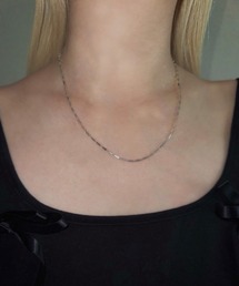 【silver925】Linear Necklace/ ライナー チェーンネックレス