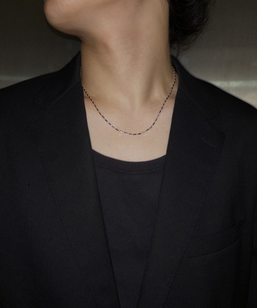 silver925】Linear Necklace/ ライナー チェーンネックレス