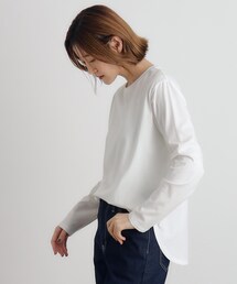 grove | 裾テール長袖Tシャツ(Tシャツ/カットソー)