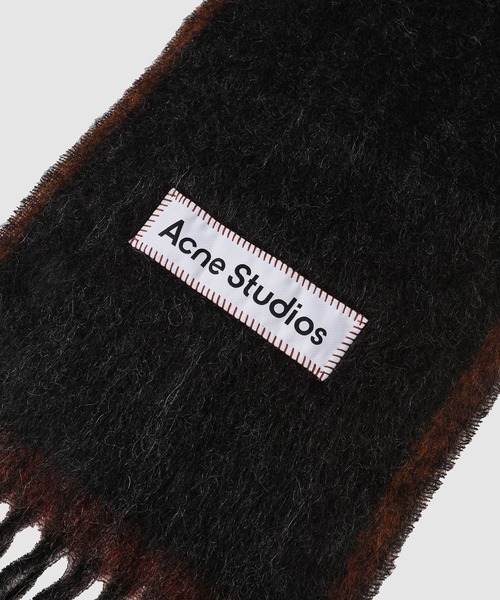 Acne Studios（アクネストゥディオズ）の「Scarves（ストール/ショール・メンズ・ホワイト/ベージュ系その他/ブラック/ライトブルー・ONE SIZE）」の6枚目の写真