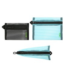 DELFONICS（デルフォニックス）の「コンター メッシュ 3点セット（テトラペンケース/フラットケースS/フラットケースM）（ポーチ）」