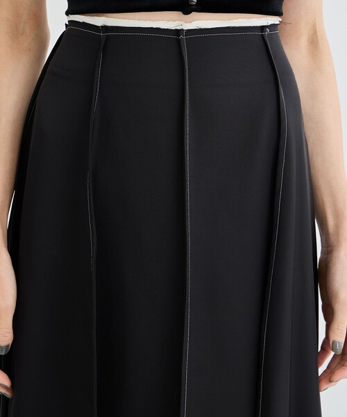 IHNN(イン)の「【IHNN/イン】SATIN STITCH SKIRT/サテンステッチスカート(スカート・レディース・ブラック・36/38)」の7枚目の写真