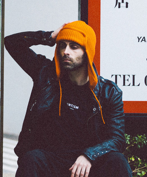 HUNTISM（ハンティズム）の「HUNTISM ハンティズム / Knit Bomber Cap