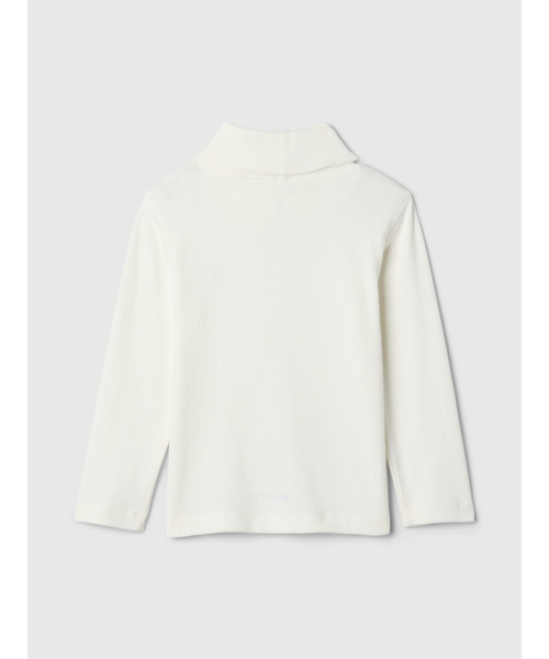 GAP（ギャップ）の「babyGap ブラナン フェイバリット オーガニックコットン タートルネック（Tシャツ/カットソー・キッズ・ネイビー/オフホワイト・110cm/105cm/100cm/80ｃｍ/90cm/95cm）」の3枚目の写真
