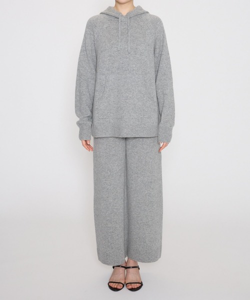 BARNYARDSTORM(バンヤードストーム)の「BARNYARDSTORM / ワイドニットパンツ(その他パンツ・レディース・グレー/ホワイト・0/1)」の21枚目の写真