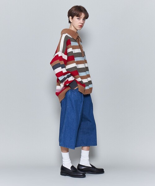 6 ロク デニムハーフパンツ 美品 6（ロク）の「＜6(ROKU)＞デニム ハーフパンツ（デニムパンツ