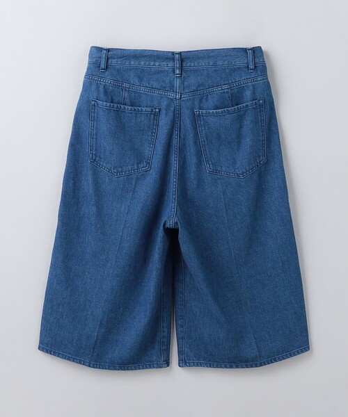 6 ロク デニムハーフパンツ 美品 6（ロク）の「＜6(ROKU)＞デニム ハーフパンツ（デニムパンツ