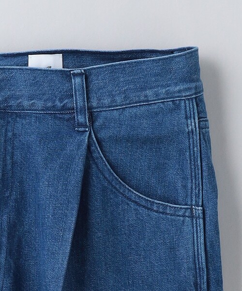6 ロク デニムハーフパンツ 美品 6（ロク）の「＜6(ROKU)＞デニム ハーフパンツ（デニムパンツ