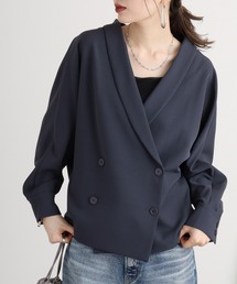 Eglantine ショールカラーストレッチジャケット