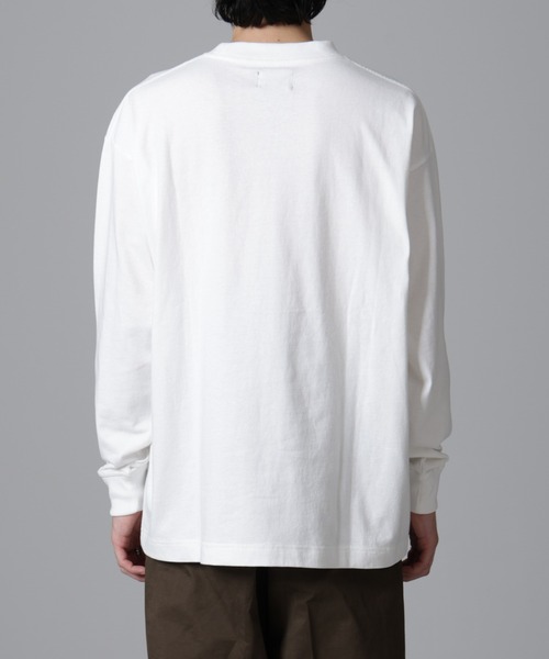 PENNEYS(ぺニーズ)の「PENNEYS/PENNEYS BLACK ワンポイントTシャツ長袖(Tシャツ/カットソー・メンズ・チャコール/ホワイト・M/L)」の19枚目の写真