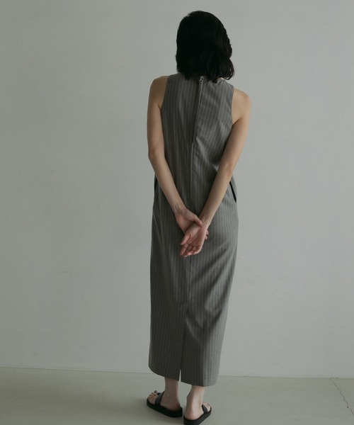 Sleeveless Jacquard Onepiece anuke アンヌーク Sleeveless Jacquard Onepiece（ワンピース）｜anuke