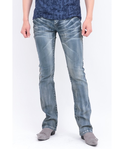 タグ付き未使用 トルネードマート 日本製 ダメージ加工 グランジデニム TORNADO MART（トルネードマート）の「TORNADO MART∴リジット