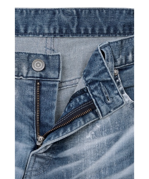 TORNADO MART（トルネードマート）の「TORNADO MART∴ペイントクリアコーティングシューカットデニム（デニムパンツ・メンズ・ブルー系2/グレー・M/L/LL/XXL/S）」の12枚目の写真