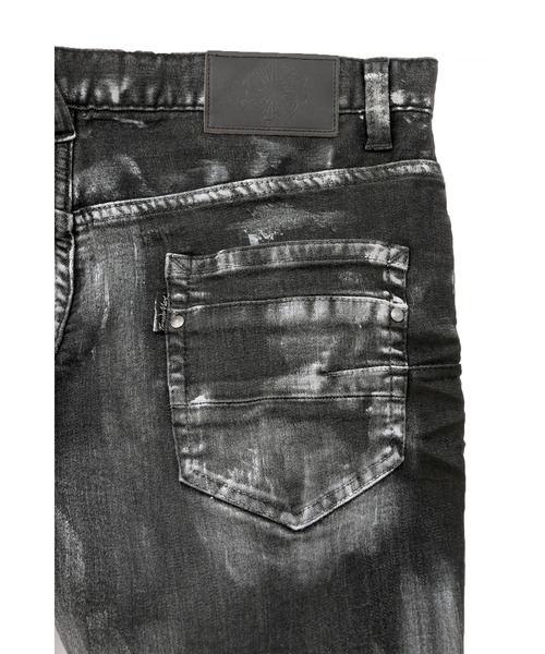 TORNADO MART∴ペイントクリアコーティングシューカットデニム（デニム