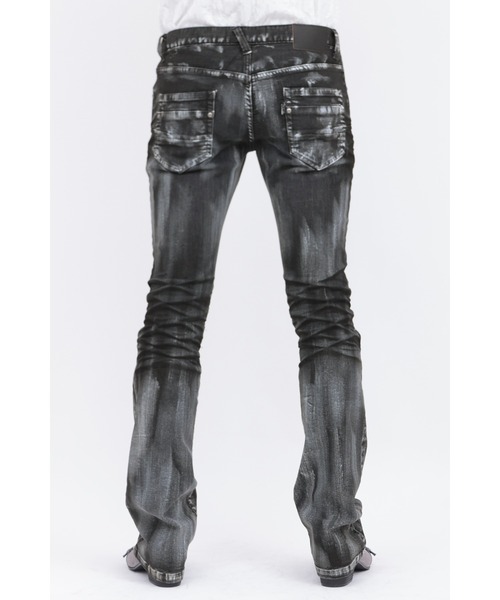 TORNADO MART∴ペイントクリアコーティングシューカットデニム（デニム