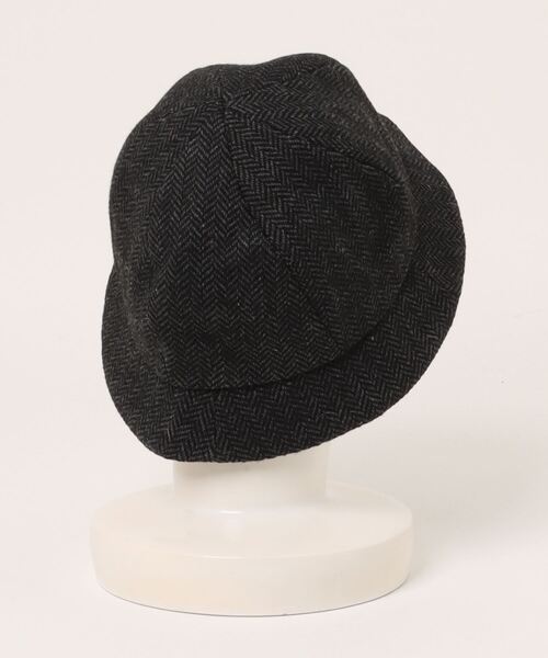 go slow caravan（ゴースローキャラバン）の「Sense of Grace/センスオブグレイス　HB TWEED HAT（ハット・レディース・ブラック/ブラウン・FREE）」の7枚目の写真