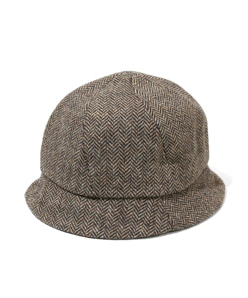go slow caravan（ゴースローキャラバン）の「Sense of Grace/センスオブグレイス　HB TWEED HAT（ハット・レディース・ブラック/ブラウン・FREE）」の2枚目の写真