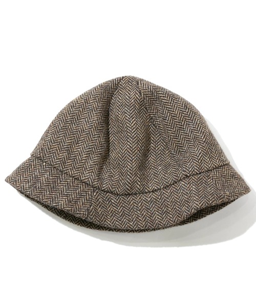 go slow caravan（ゴースローキャラバン）の「Sense of Grace/センスオブグレイス　HB TWEED HAT（ハット・レディース・ブラック/ブラウン・FREE）」の5枚目の写真
