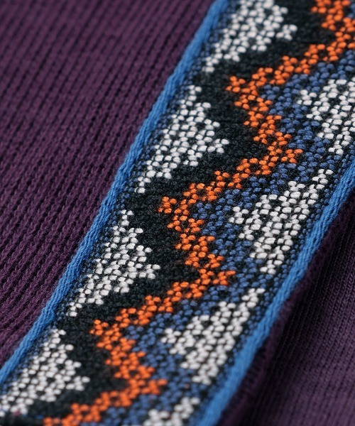 チチカカ(チチカカ)の「アシメスリットプルオーバー(Tシャツ/カットソー・レディース・ベージュ/グリーン/パープル/ブラック・FREE)」の18枚目の写真