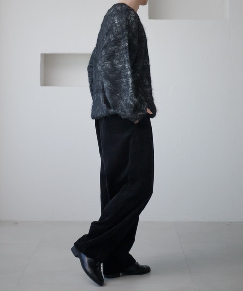 epnok(エプノック)の「コーデュロイワイドパンツ(その他パンツ・メンズ・ブラック/オフホワイト/チャコールグレー・マルチサイズ)」の12枚目の写真