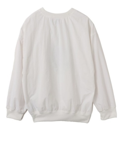 adidas(アディダス)の「adidas WOVEN CREW / アディダス ウーブン クルー(スウェット・レディース・ホワイト・L/M/S)」の4枚目の写真