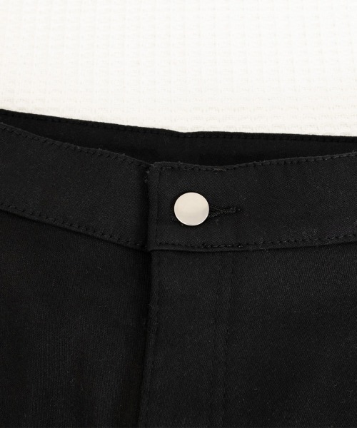 Miniministore(ミニミニストア)の「裏起毛 デニムショートパンツ レディース(デニムパンツ・レディース・ブラック・M/L/S/XL)」の17枚目の写真
