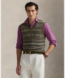 【新品タグ付き】ラルフローレン緑ベスト Polo Ralph Lauren（ポロラルフローレン）ベスト 緑 サイズ:S