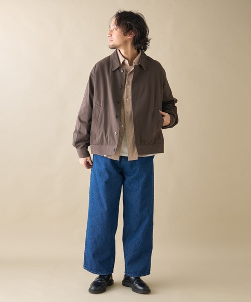 Re LABEL コットンツイルハーフジャケット（ブルゾン）｜CIAOPANIC TYPY（チャオパニックティピー）