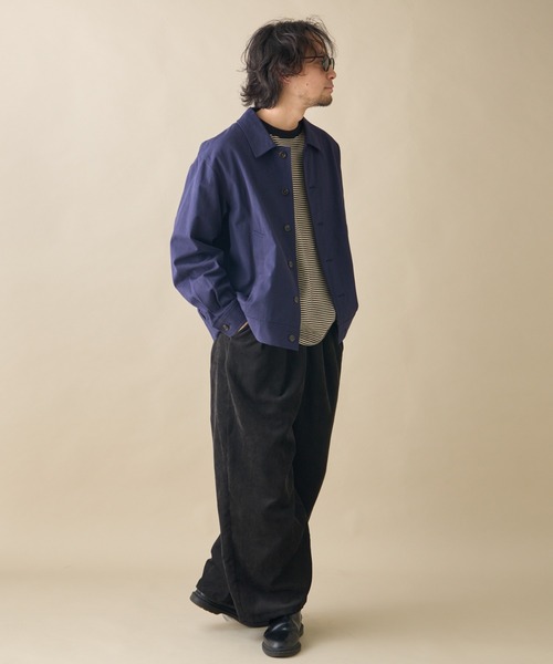 Re LABEL コットンツイルハーフジャケット（ブルゾン）｜CIAOPANIC TYPY（チャオパニックティピー）