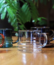 a.depeche（アデペシュ）の「【a.depeche/アデペシュ】クリアハンドルカップ 　noon clear handle cup NT　おしゃれなギフトに最適！（グラス/マグカップ/タンブラー）」