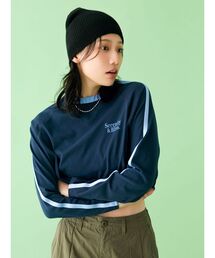 【WEB限定】サイドラインラグランロングスリーブTee