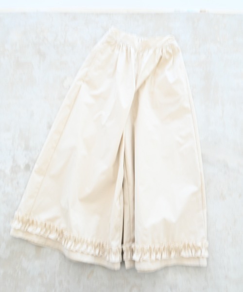 NHT（エヌエイチティー）の「NHT/エヌエイチティー フリルロングパンツ（その他パンツ・キッズ・ブルー系その他7/ベージュ系その他6/ブラック・120cm/130cm/140cm/150cm/160cm/110cm）」の15枚目の写真